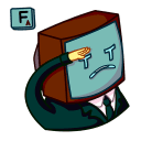 Стикер Ламповый #6 ВКонтакте