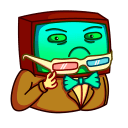 Стикер Ламповый #14 ВКонтакте