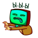 Стикер Ламповый #30 ВКонтакте