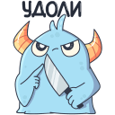 Стикер Монстрик #18 ВКонтакте