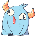 Стикер Монстрик #23 ВКонтакте