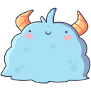 Стикер Монстрик #24 ВКонтакте