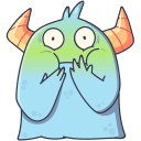 Стикер Монстрик #27 ВКонтакте