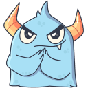 Стикер Монстрик #31 ВКонтакте