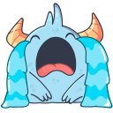 Стикер Монстрик #33 ВКонтакте