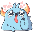 Стикер Монстрик #40 ВКонтакте