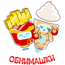 Стикер МакДрузья #3 ВКонтакте