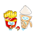 Стикер МакДрузья #11 ВКонтакте