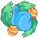 Стикер Вьюжик #8 ВКонтакте