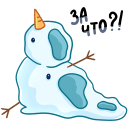 Стикер Вьюжик #10 ВКонтакте