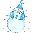 Стикер Вьюжик #13 ВКонтакте