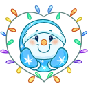 Стикер Вьюжик #28 ВКонтакте