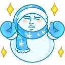 Стикер Вьюжик #39 ВКонтакте