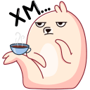 Стикер Белёк #30 ВКонтакте