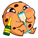 Стикер Новогодняя банда #16 ВКонтакте