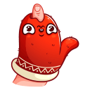 Стикер Новогодняя банда #47 ВКонтакте