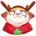 Стикер Кошки-мышки #8 ВКонтакте