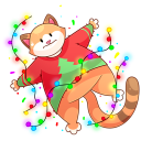 Стикер Кошки-мышки #30 ВКонтакте