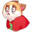 Стикер Кошки-мышки #48 ВКонтакте