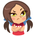 Стикер Соня #11 ВКонтакте