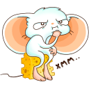 Стикер Сырок #11 ВКонтакте