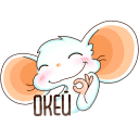 Стикер Сырок #12 ВКонтакте