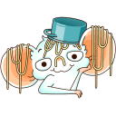 Стикер Сырок #47 ВКонтакте