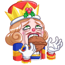 Стикер Щелкунчик #9 ВКонтакте