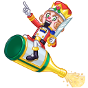 Стикер Щелкунчик #14 ВКонтакте