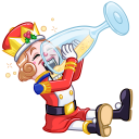 Стикер Щелкунчик #17 ВКонтакте