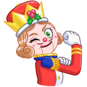 Стикер Щелкунчик #21 ВКонтакте