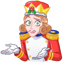 Стикер Щелкунчик #33 ВКонтакте