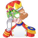 Стикер Щелкунчик #47 ВКонтакте