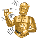 Стикер Звёздные Войны. Стороны Силы #23 ВКонтакте