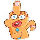 Стикер Крошкин #30 ВКонтакте