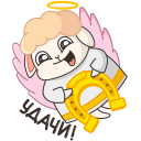 Стикер Энджел #29 ВКонтакте