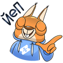 Стикер Чекки #3 ВКонтакте