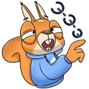 Стикер Чекки #11 ВКонтакте