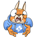 Стикер Чекки #14 ВКонтакте