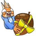 Стикер Чекки #19 ВКонтакте