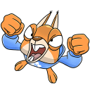 Стикер Чекки #25 ВКонтакте