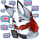 Стикер Рейни #5 ВКонтакте