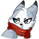 Стикер Рейни #10 ВКонтакте