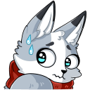 Стикер Рейни #17 ВКонтакте