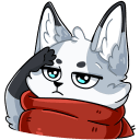 Стикер Рейни #33 ВКонтакте