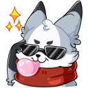 Стикер Рейни #43 ВКонтакте