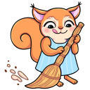 Стикер Белла #5 ВКонтакте