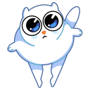 Стикер Котовичок #14 ВКонтакте