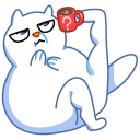 Стикер Котовичок #34 ВКонтакте
