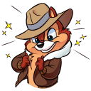 Стикер Чип и Дейл #4 ВКонтакте